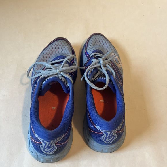 Asics Noosa FF Women's 8.5 Running Shoes Sneakers Athletic Blue T772N - Picture 6 of 10